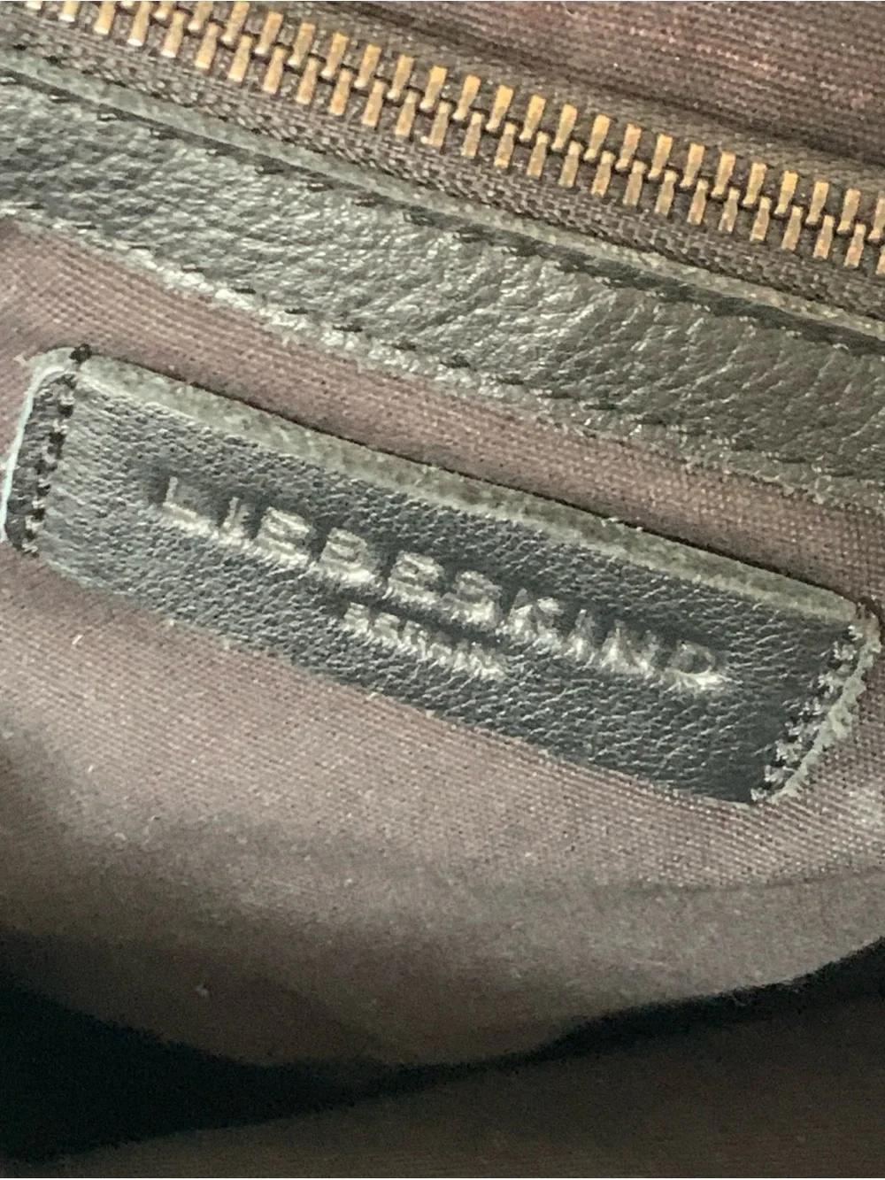 Liebeskind Black Leather Kayla Large Satchel Bag